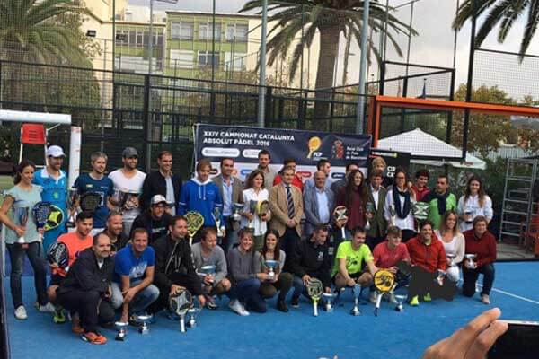 Campeonato Catalunya Absoluto Padel 2016